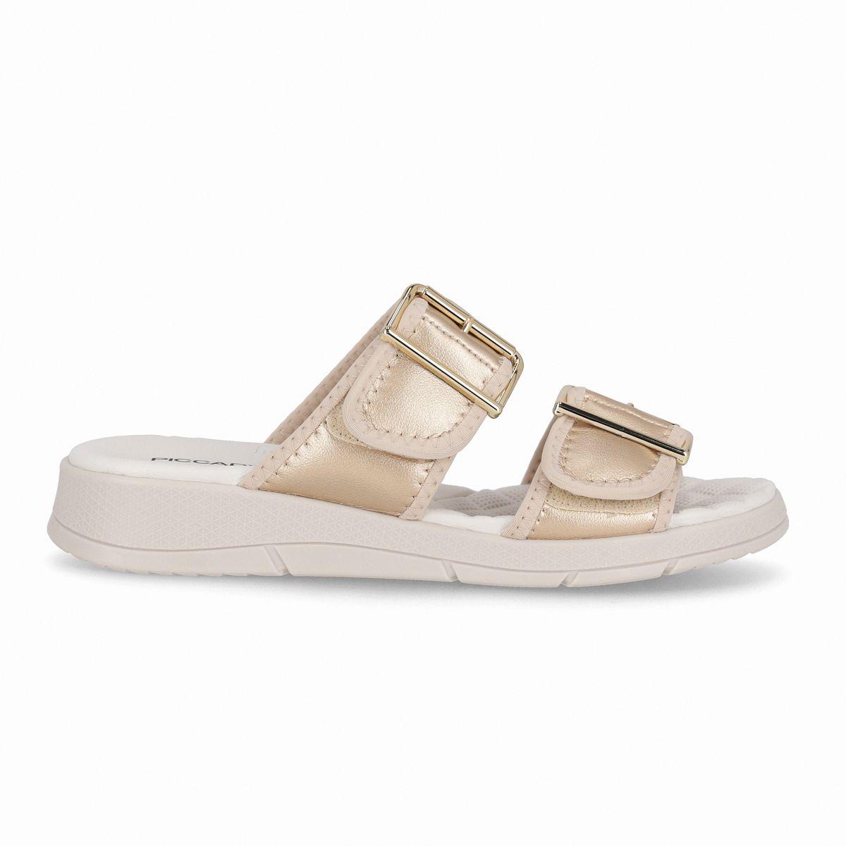 Sandalia Mujer Marfil Espolón 601 Piccadilly-0