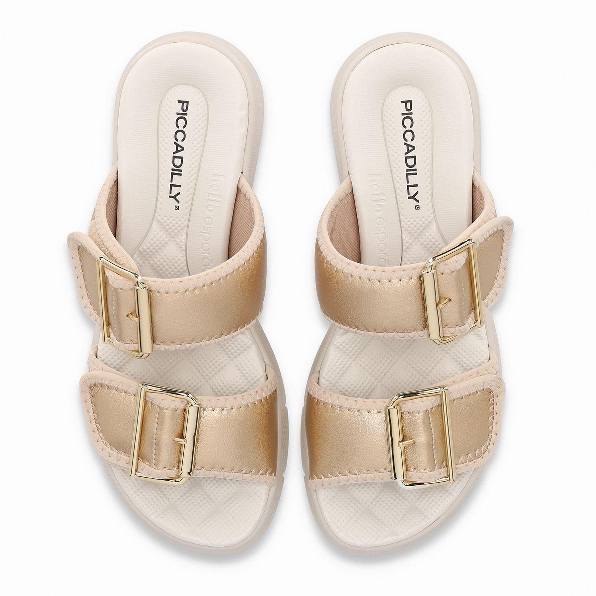 Sandalia Mujer Marfil Espolón 601 Piccadilly-2