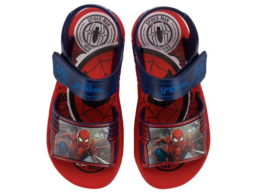 Sandalia Infantil Rojo/Azul Marvel Team Ipanema-2
