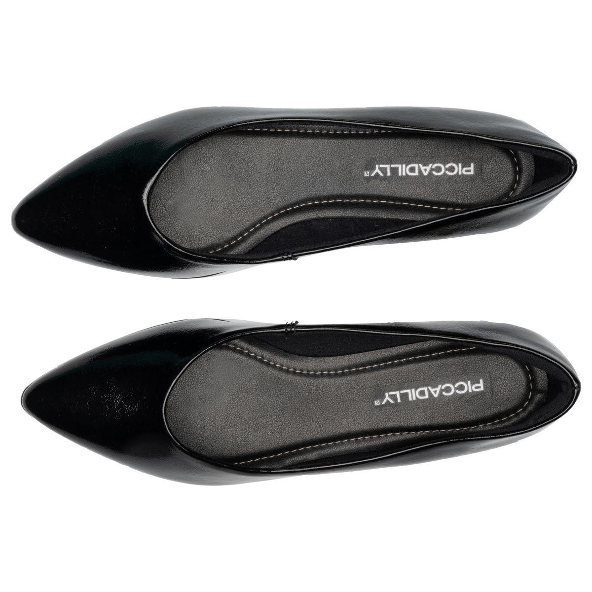 Zapato Mujer Charol Ana Negro Piccadilly-2