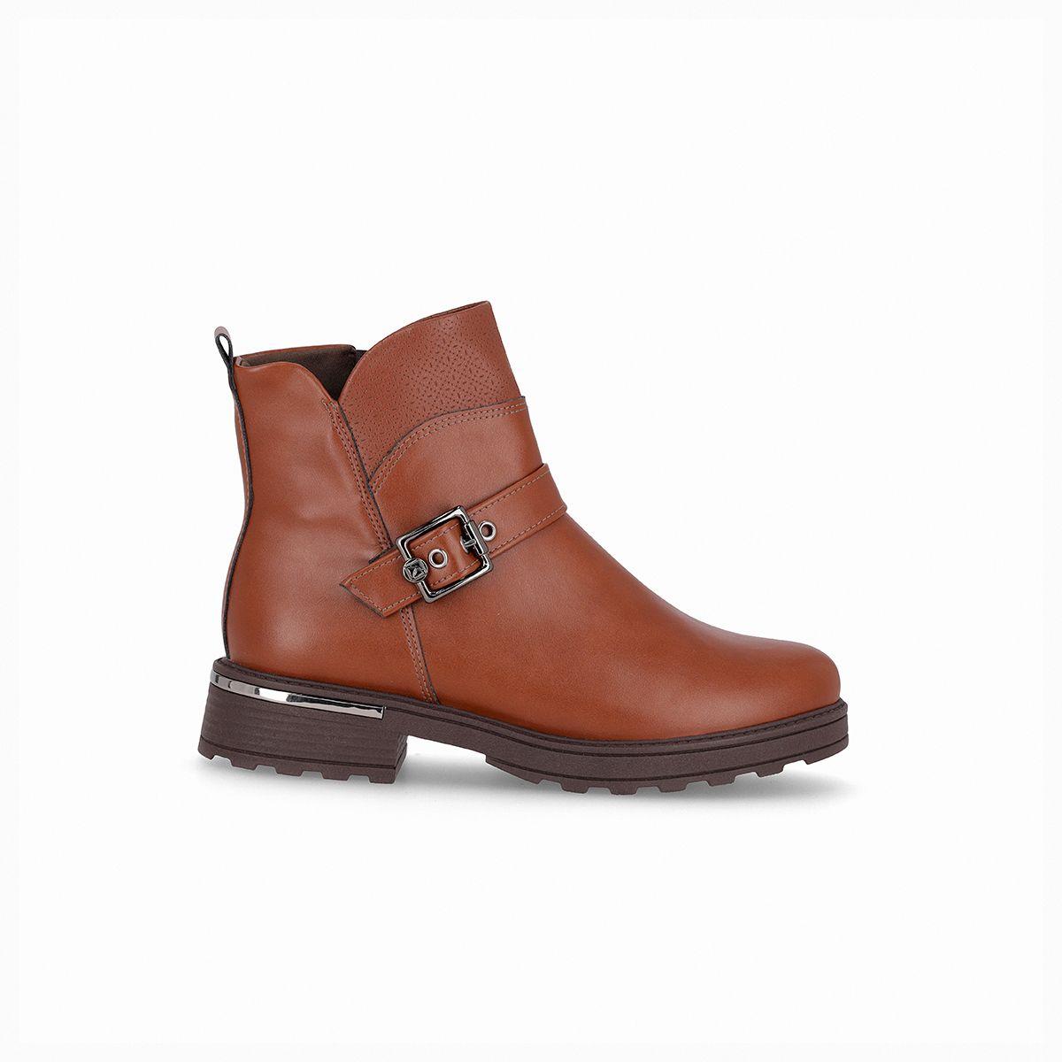 Botin Mujer Chocolate Gisa 91 Piccadilly-0