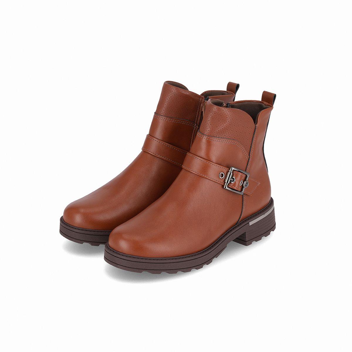 Botin Mujer Chocolate Gisa 91 Piccadilly-1