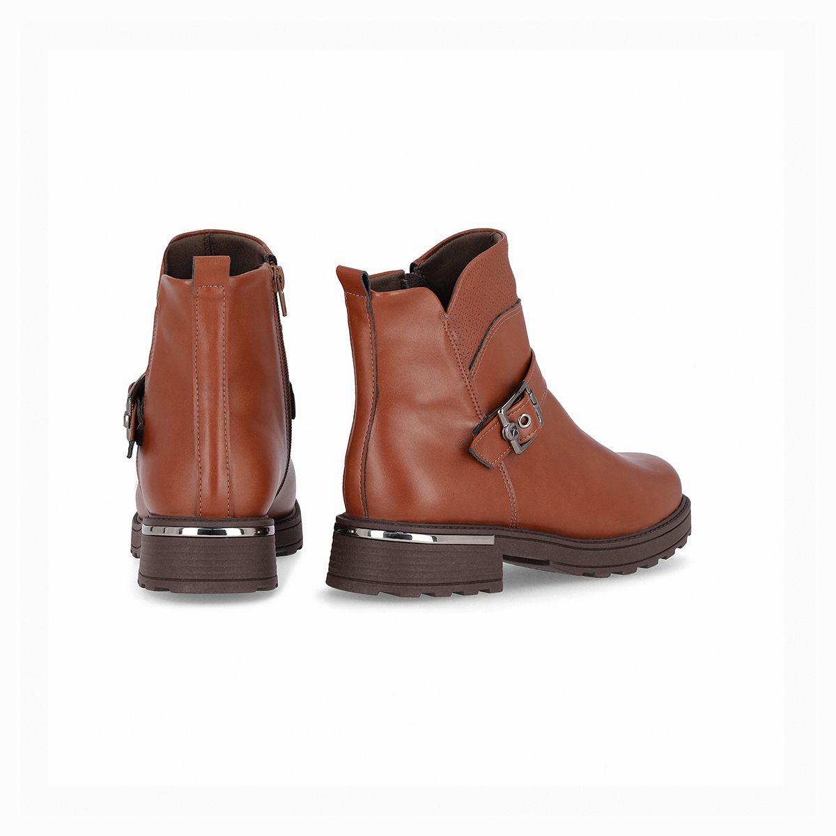 Botin Mujer Chocolate Gisa 91 Piccadilly-2