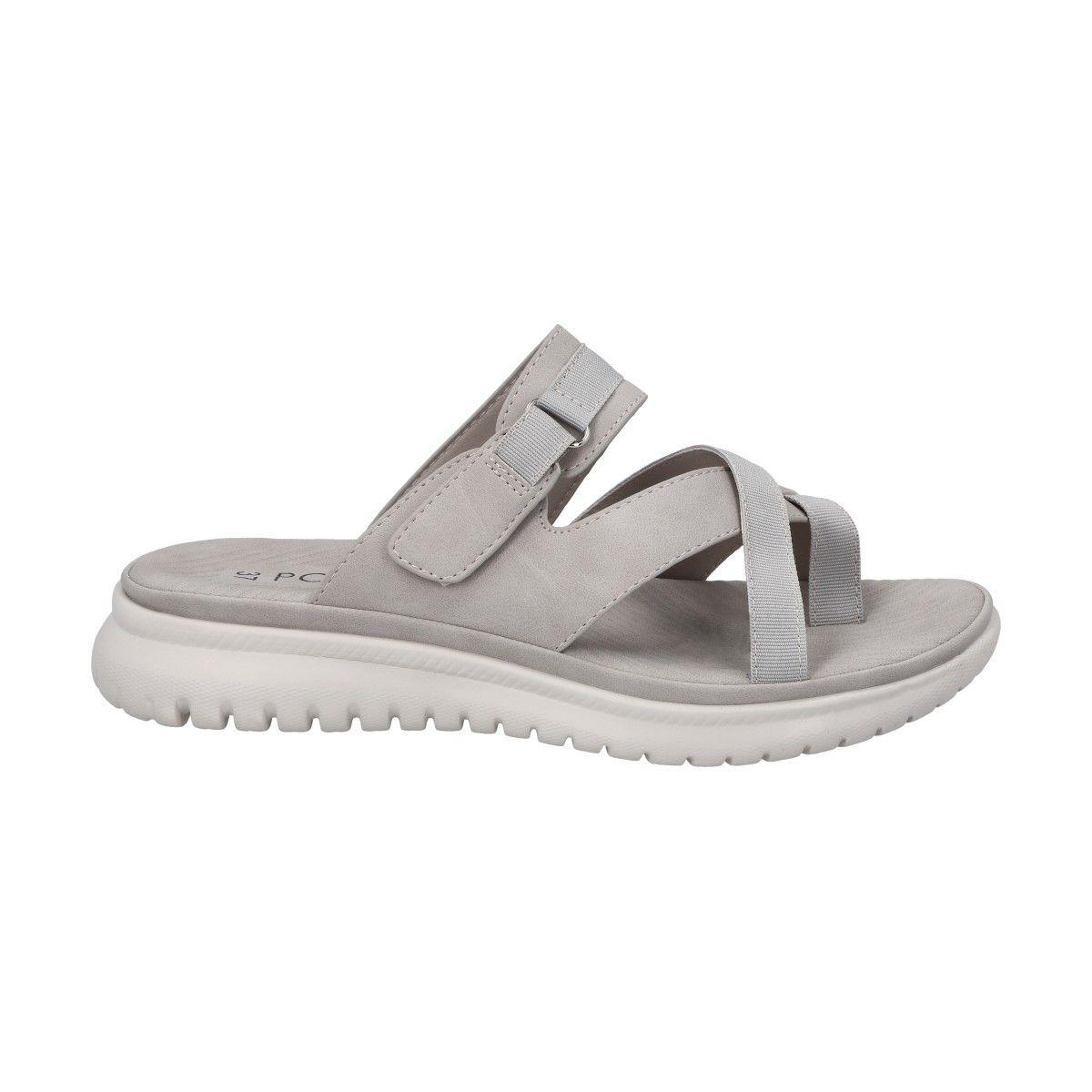 Sandalia Mujer Gris Valentina Police-0