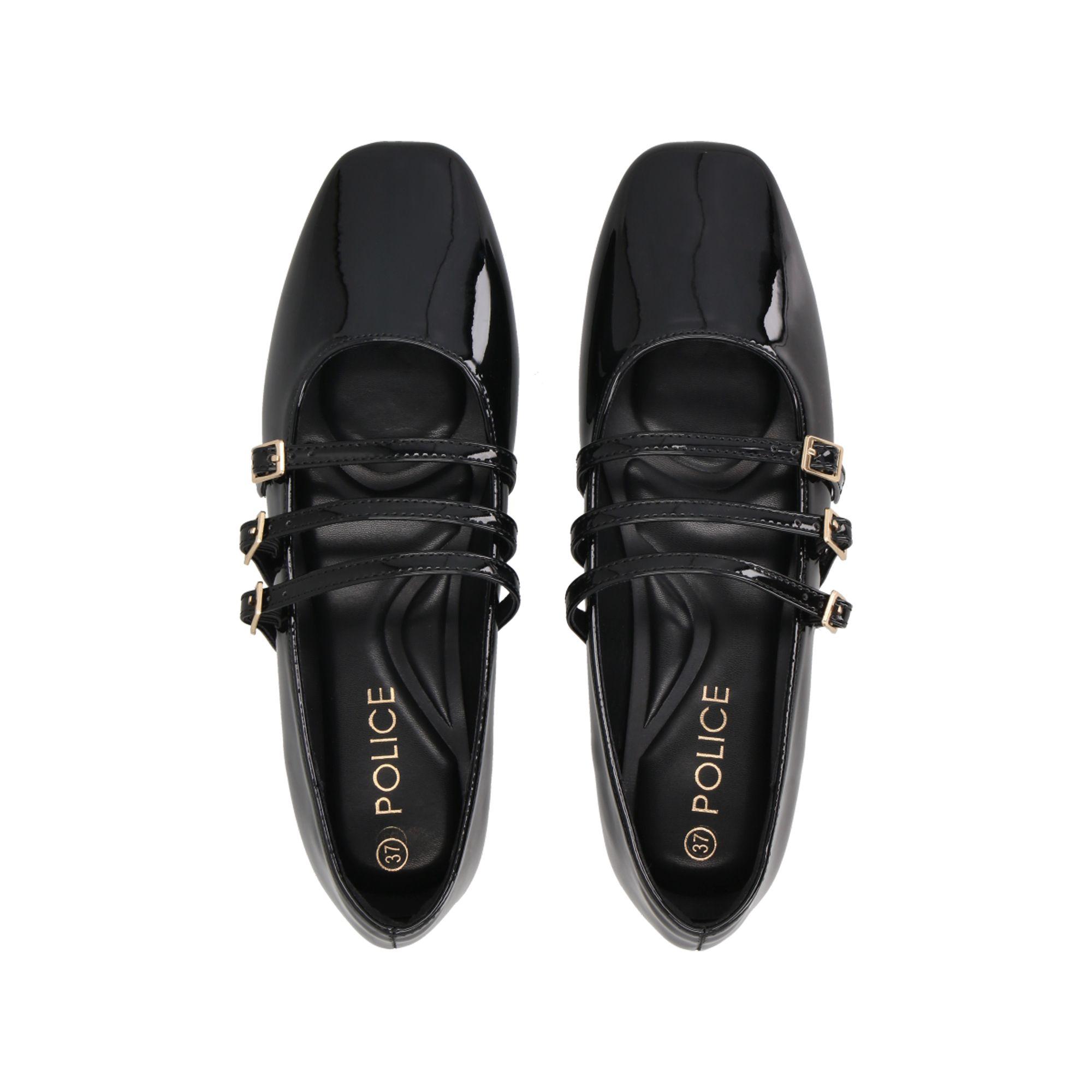 Ballerina Mary Jane Mujer Negro Nati Police-1