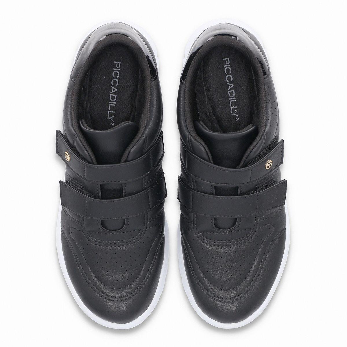 Zapatilla Mujer Negro Vicky/Elastico Piccadilly-4