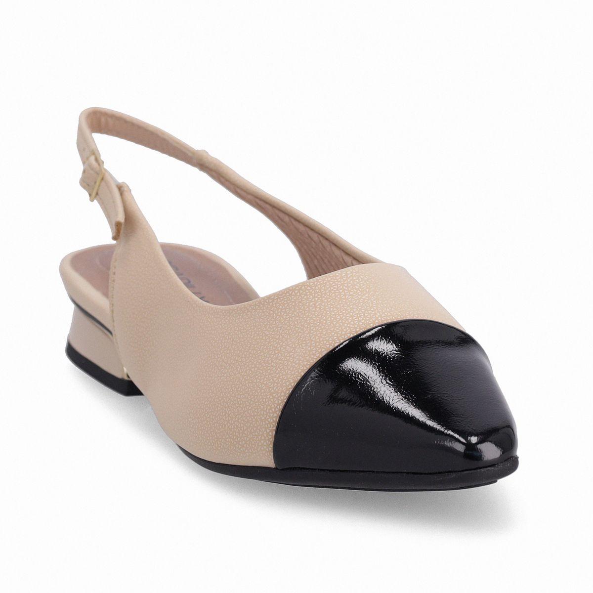 Zapato Mujer Nude/Charol Silvia 553  Piccadilly-4
