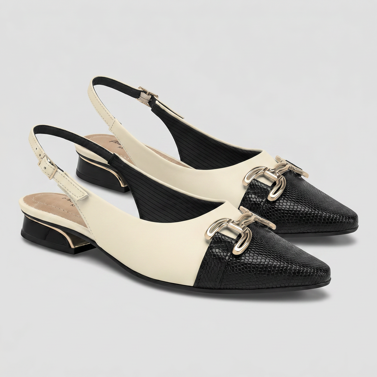 Zapato Mujer Negro/Crema Silvia 04 Piccadilly-2