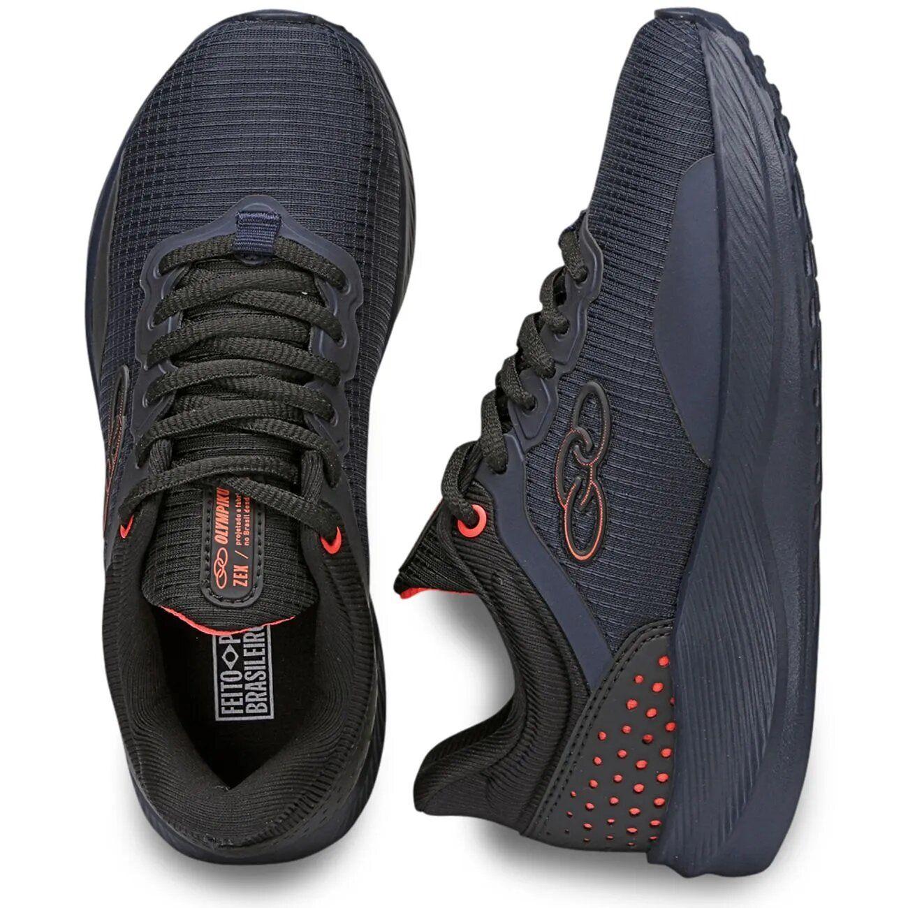 Zapatilla Infantil Zex Azul Marino Olympikus-2