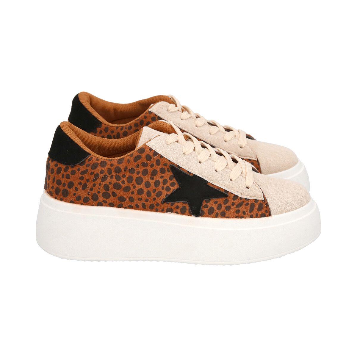 Zapatilla  Star Animal Print Police-0