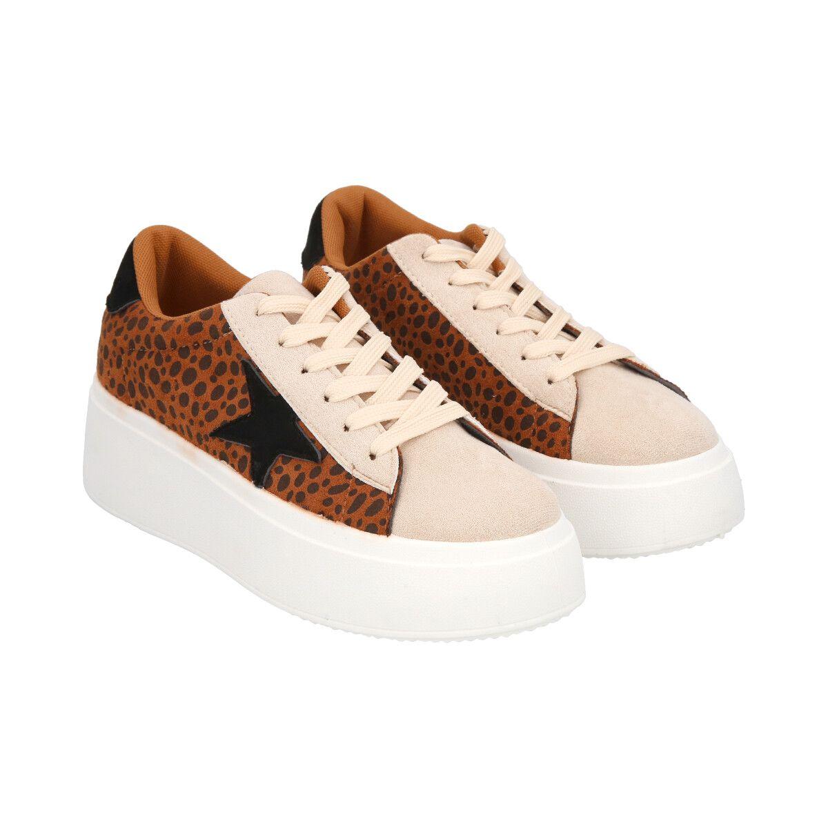 Zapatilla  Star Animal Print Police-1