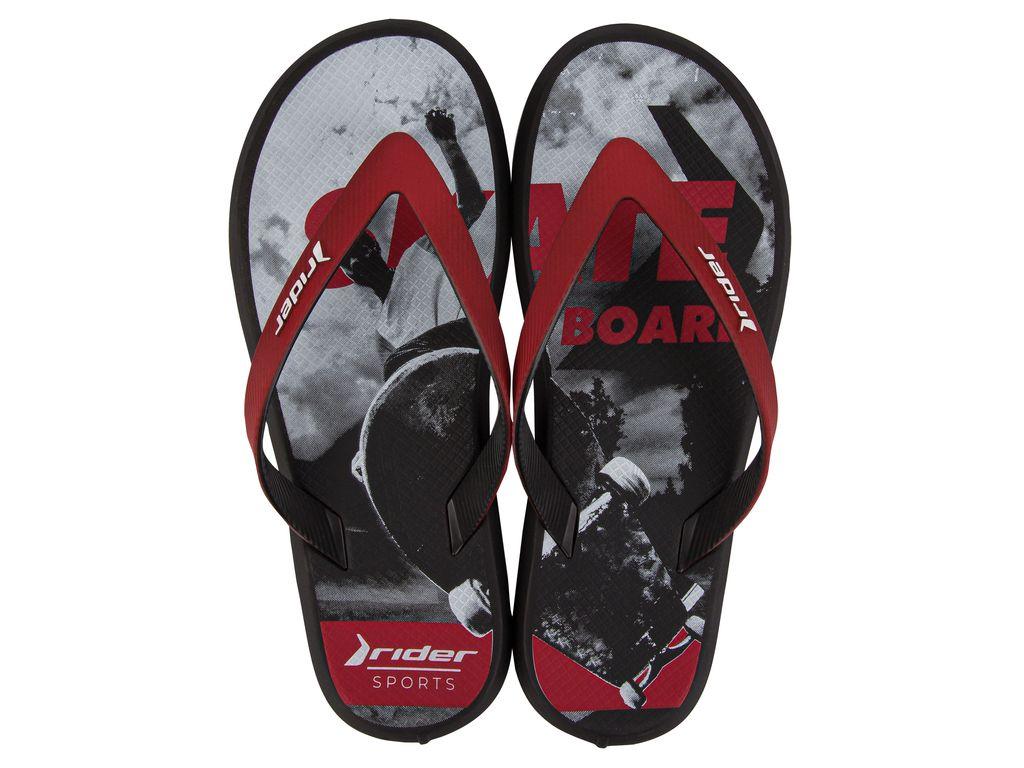 Sandalia R1 Sports Negro Rider-0