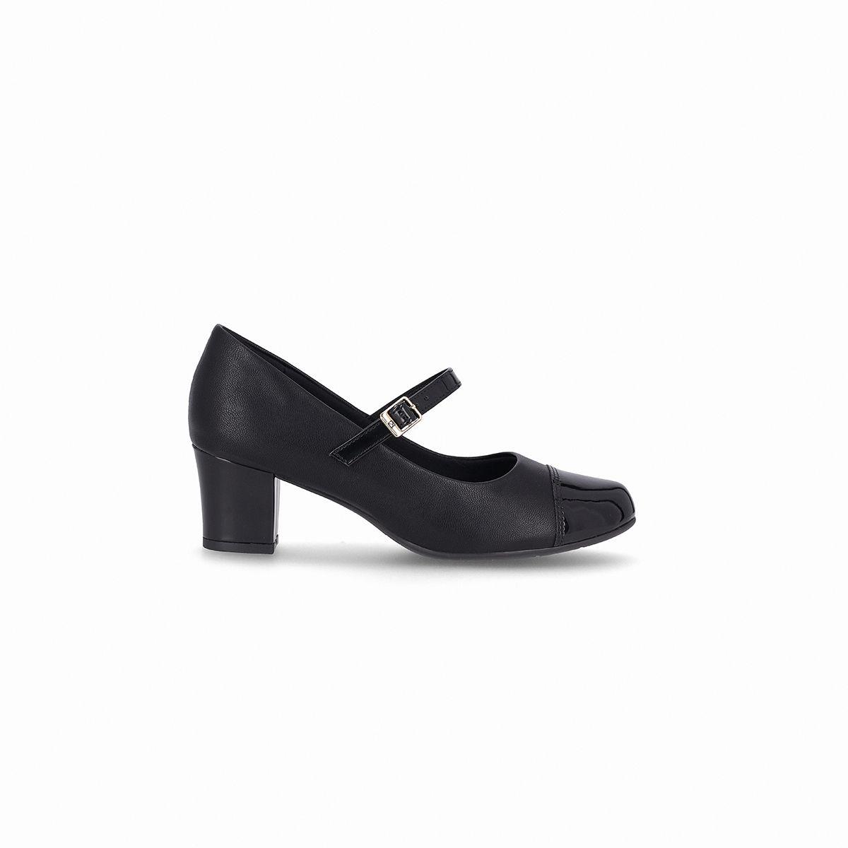 Zapato Mary Jane Mujer Negro Laura 16 Piccadilly-0