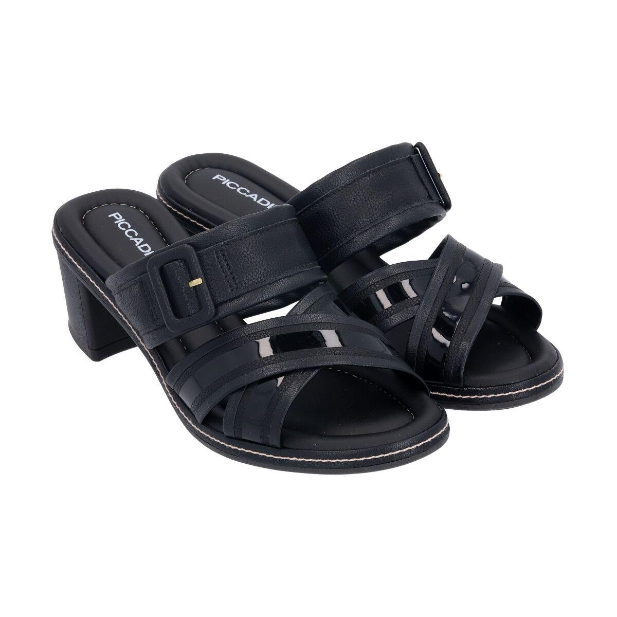 Sandalia Mujer Negro Jose Piccadilly-0