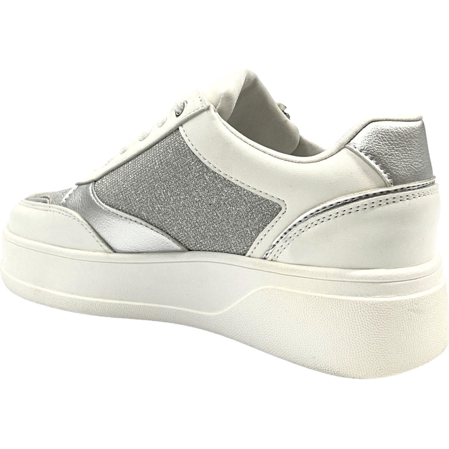 Zapatilla Mujer Plateado Metallic Detogni-3