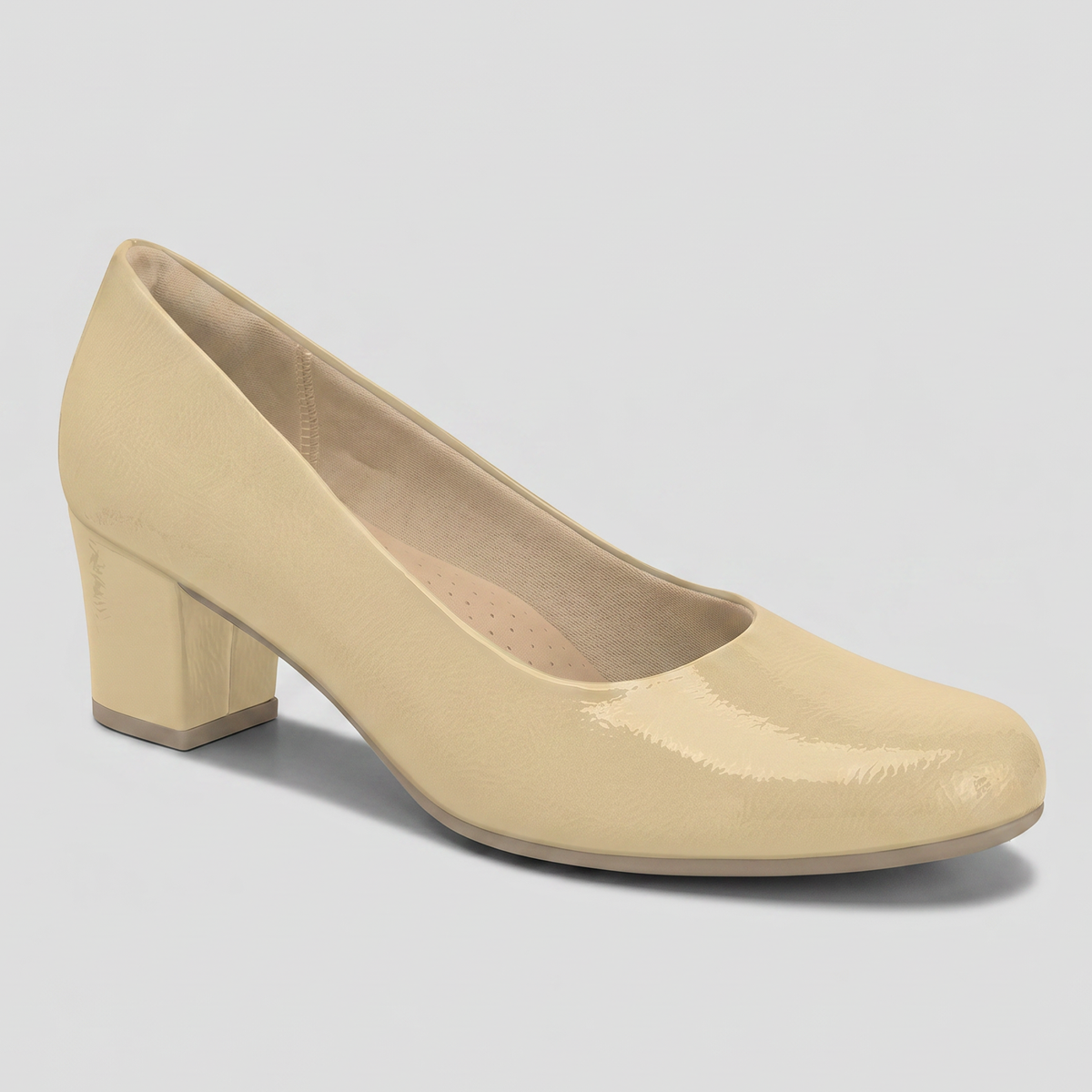 Zapato Mujer Vainilla/Charol Laura Piccadilly-1