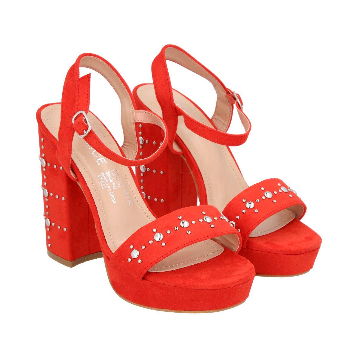 Sandalia Mik Rojo Police-1