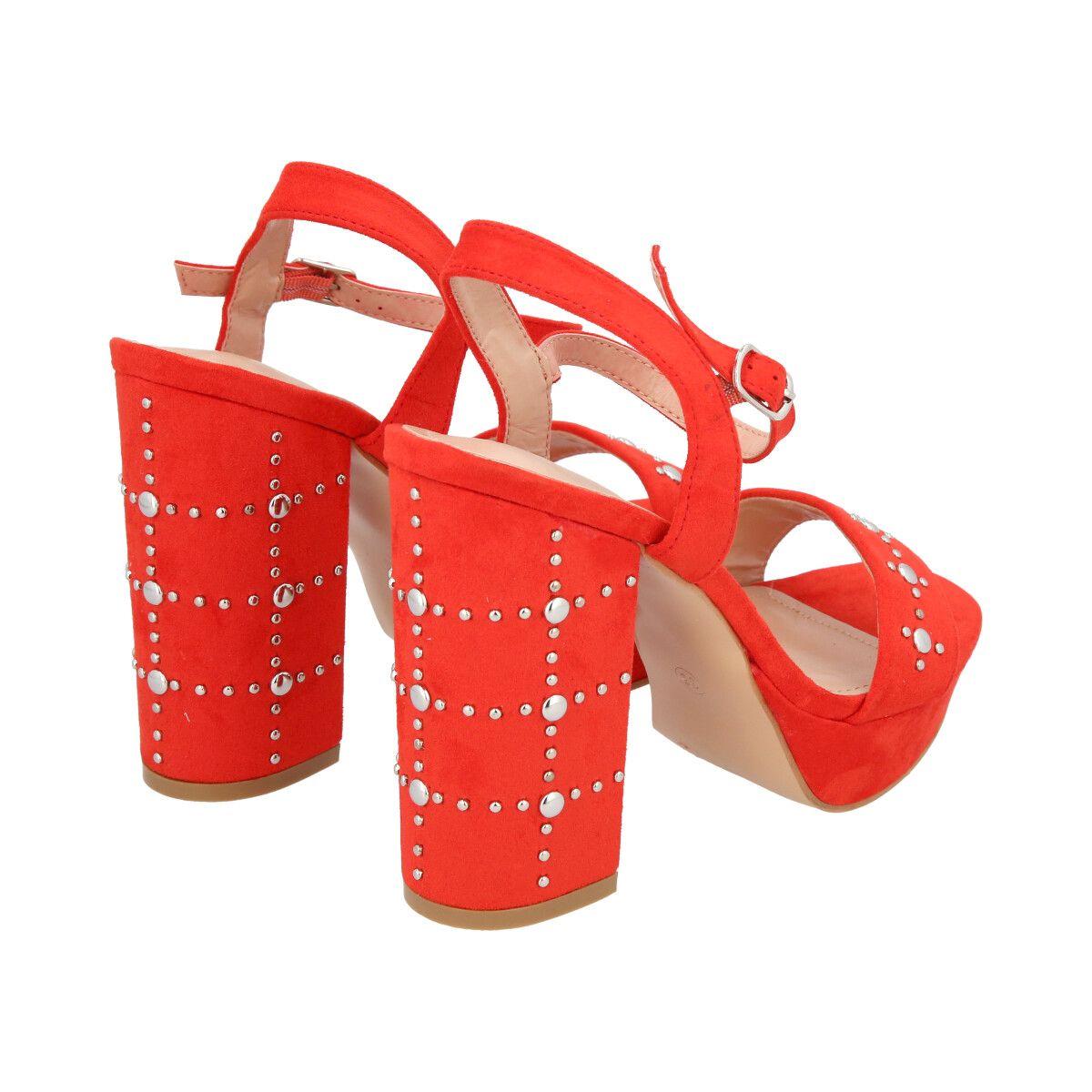 Sandalia Mik Rojo Police-4
