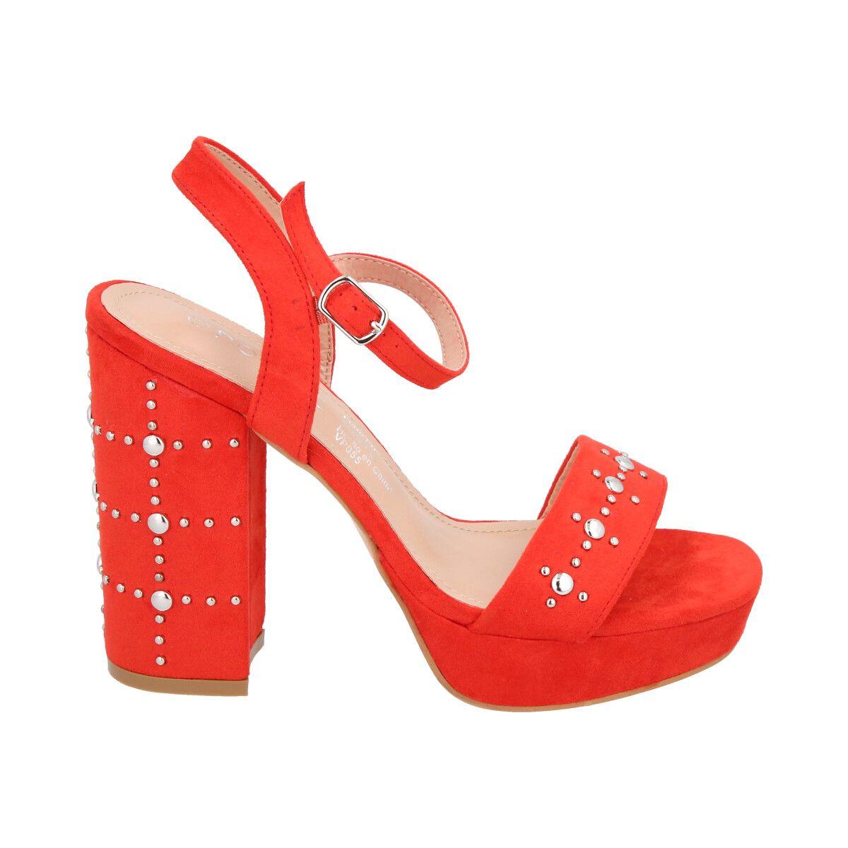 Sandalia Mik Rojo Police-0