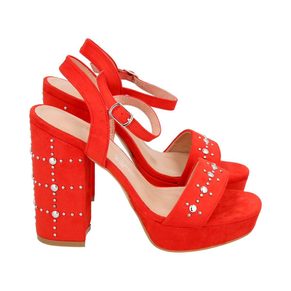 Sandalia Mik Rojo Police-3