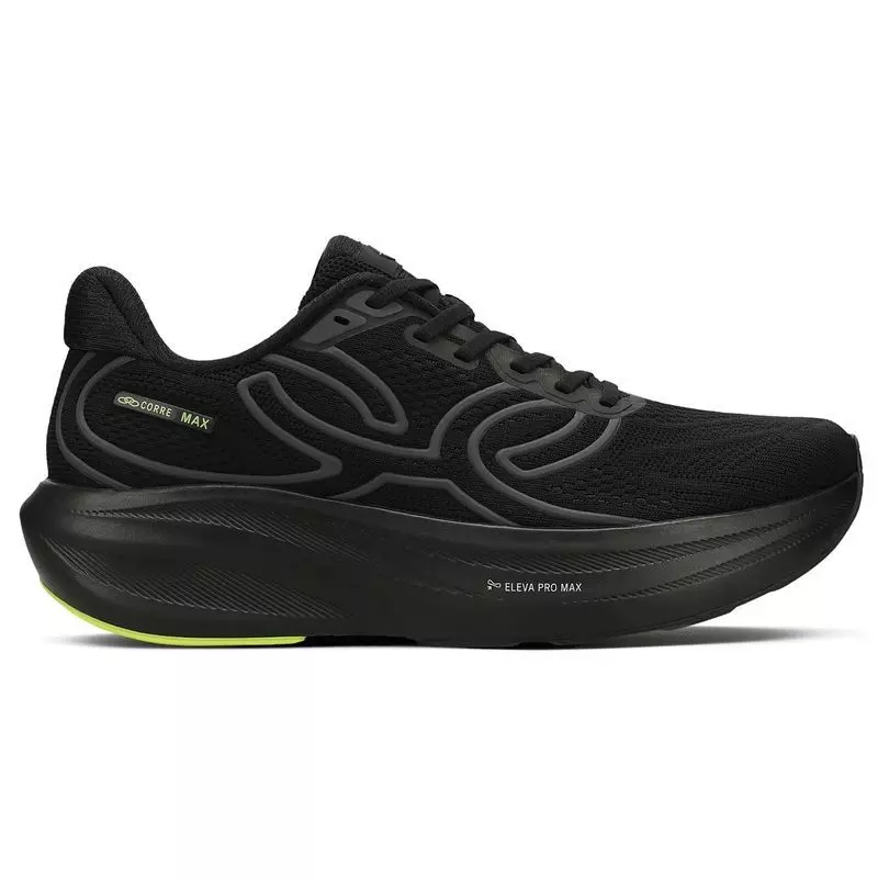 Zapatilla Running Mujer Corre MAX Negra-0