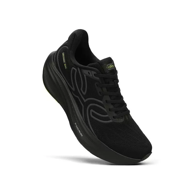 Zapatilla Running Mujer Corre MAX Negra-1