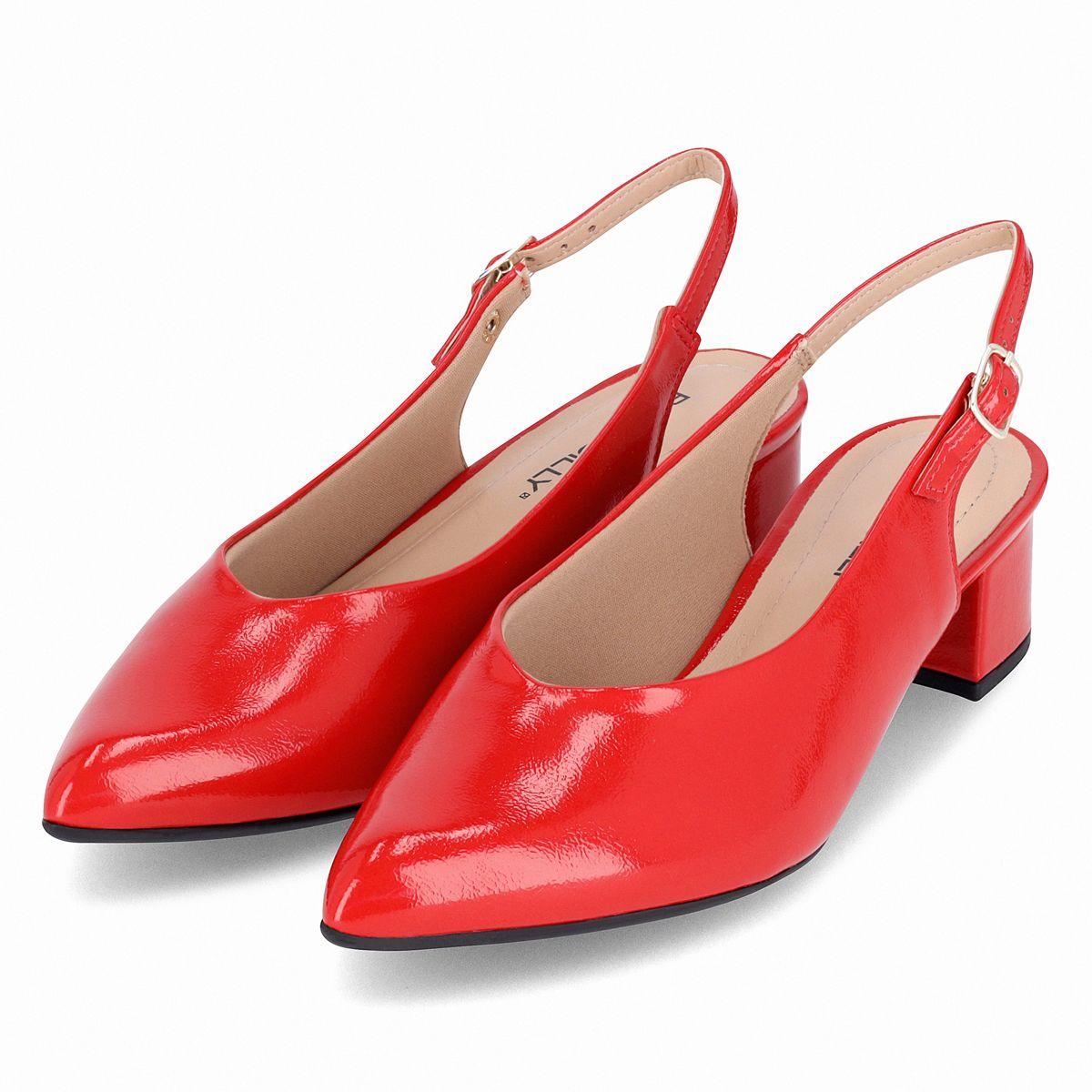 Zapato Mujer Rojo/Charol Taci Piccadilly-3