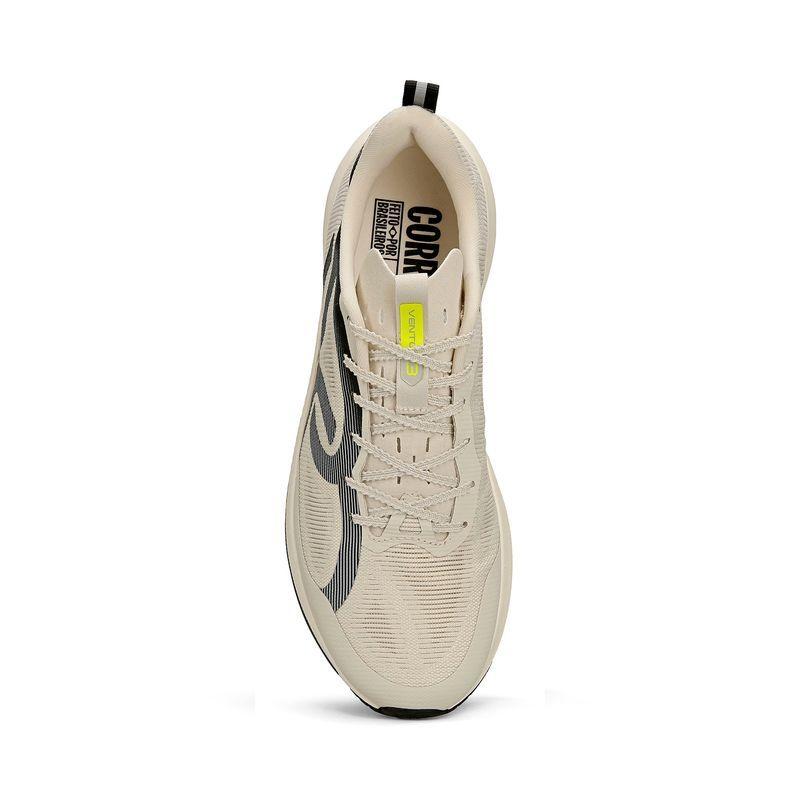 Zapatilla Running Mujer CORRE VENTO 3 Arena/Negro-3