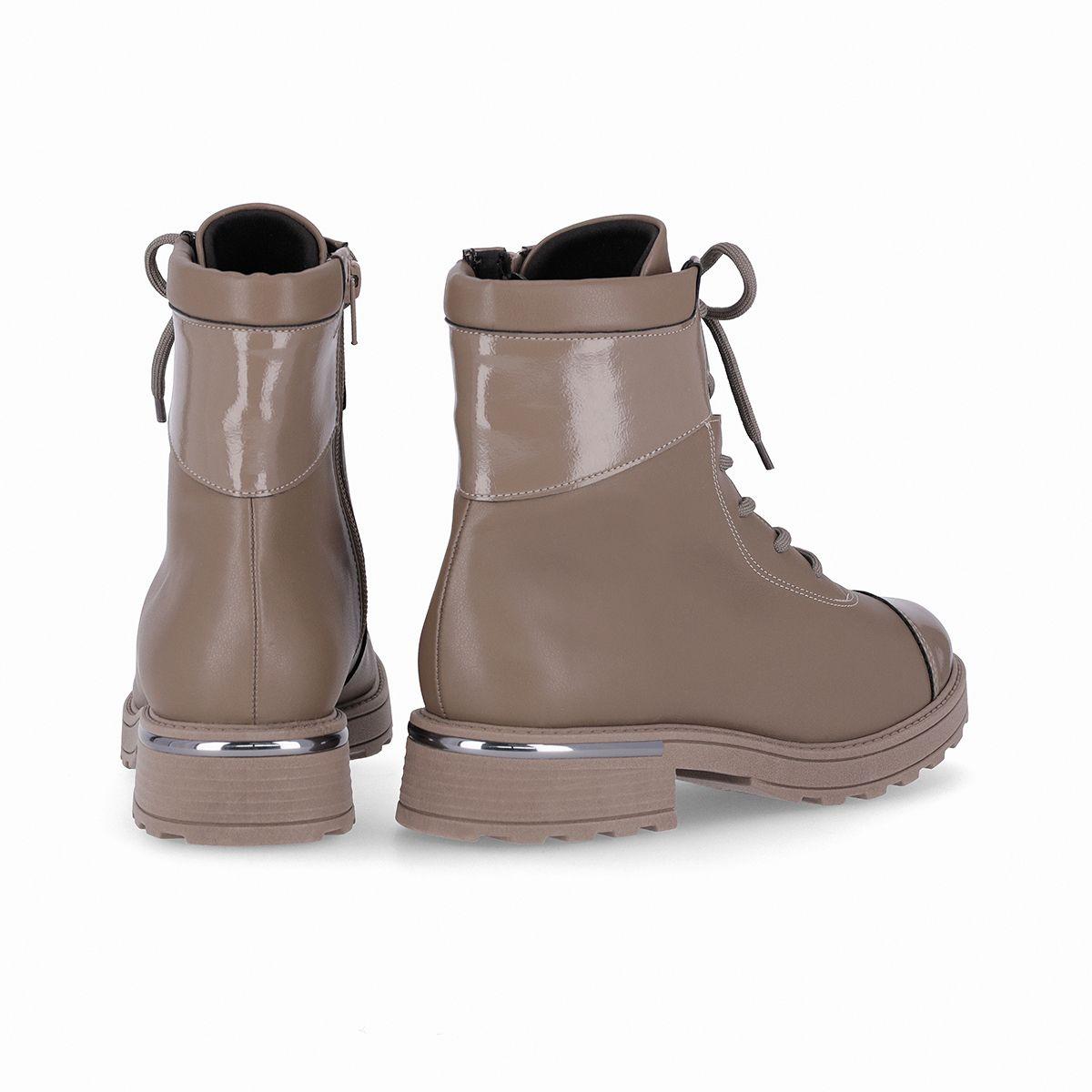 Botin Mujer Taupe Gisa/Cordones Piccadilly-3