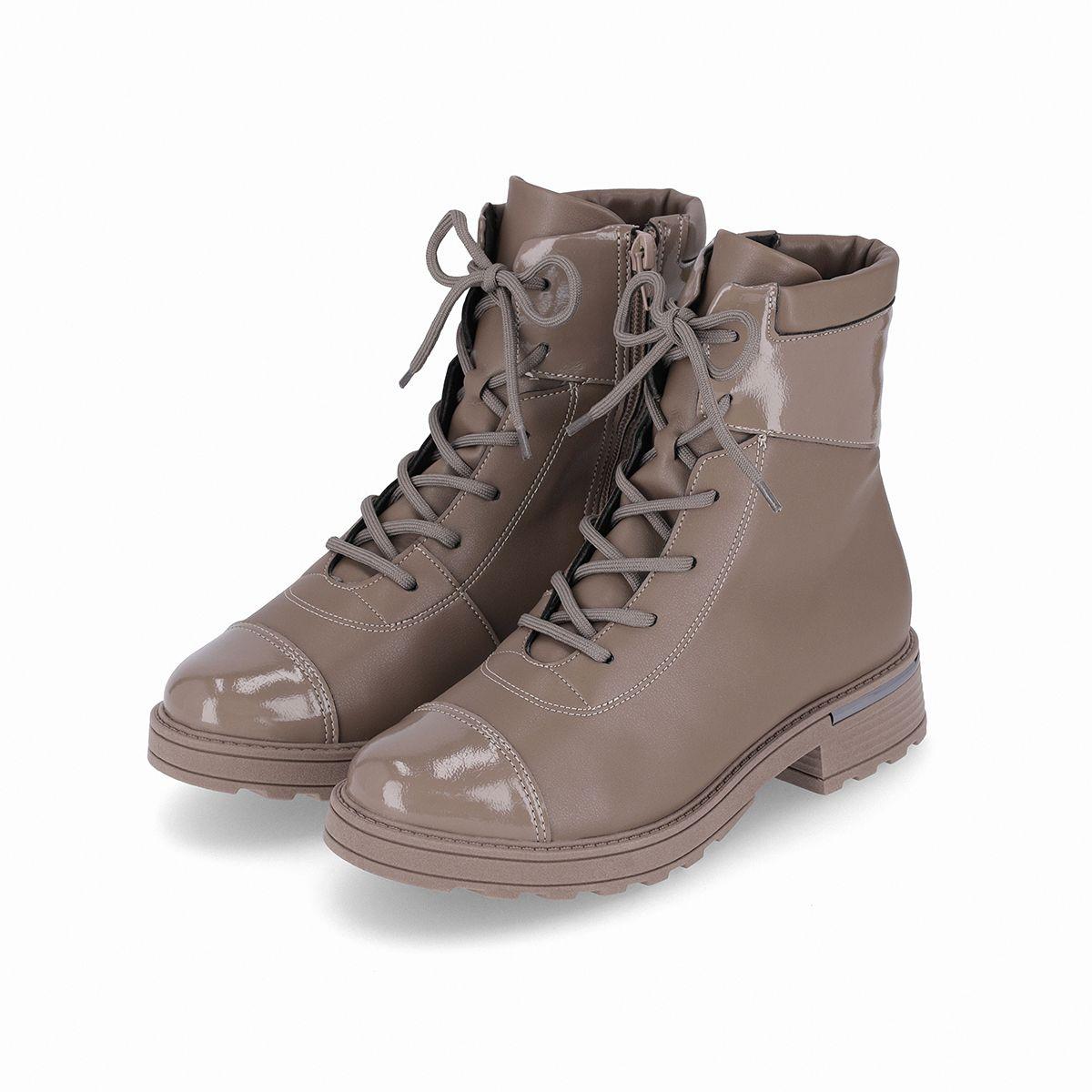 Botin Mujer Taupe Gisa/Cordones Piccadilly-4