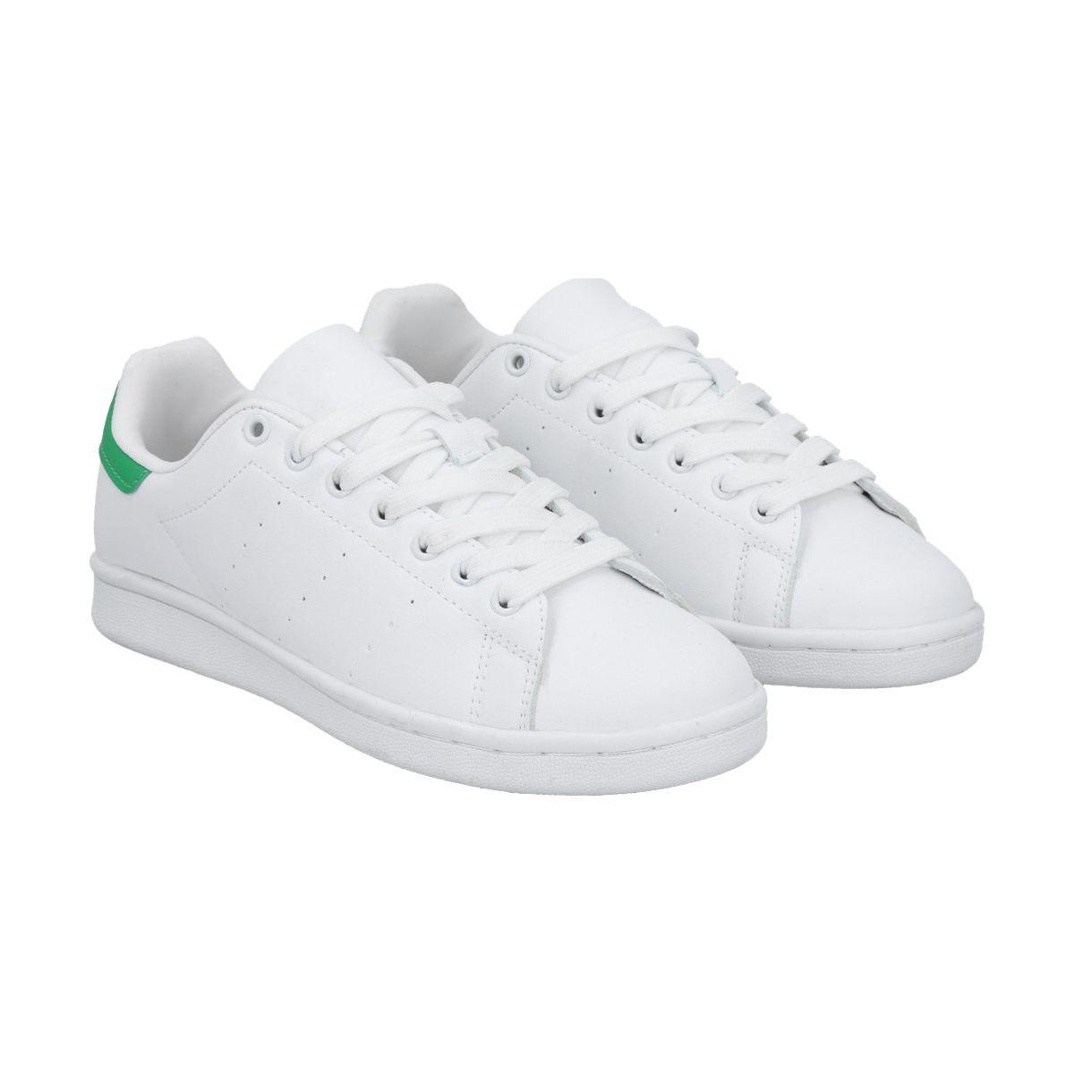 Zapatilla Urbana Mujer Blanco/Verde Joy Police-4