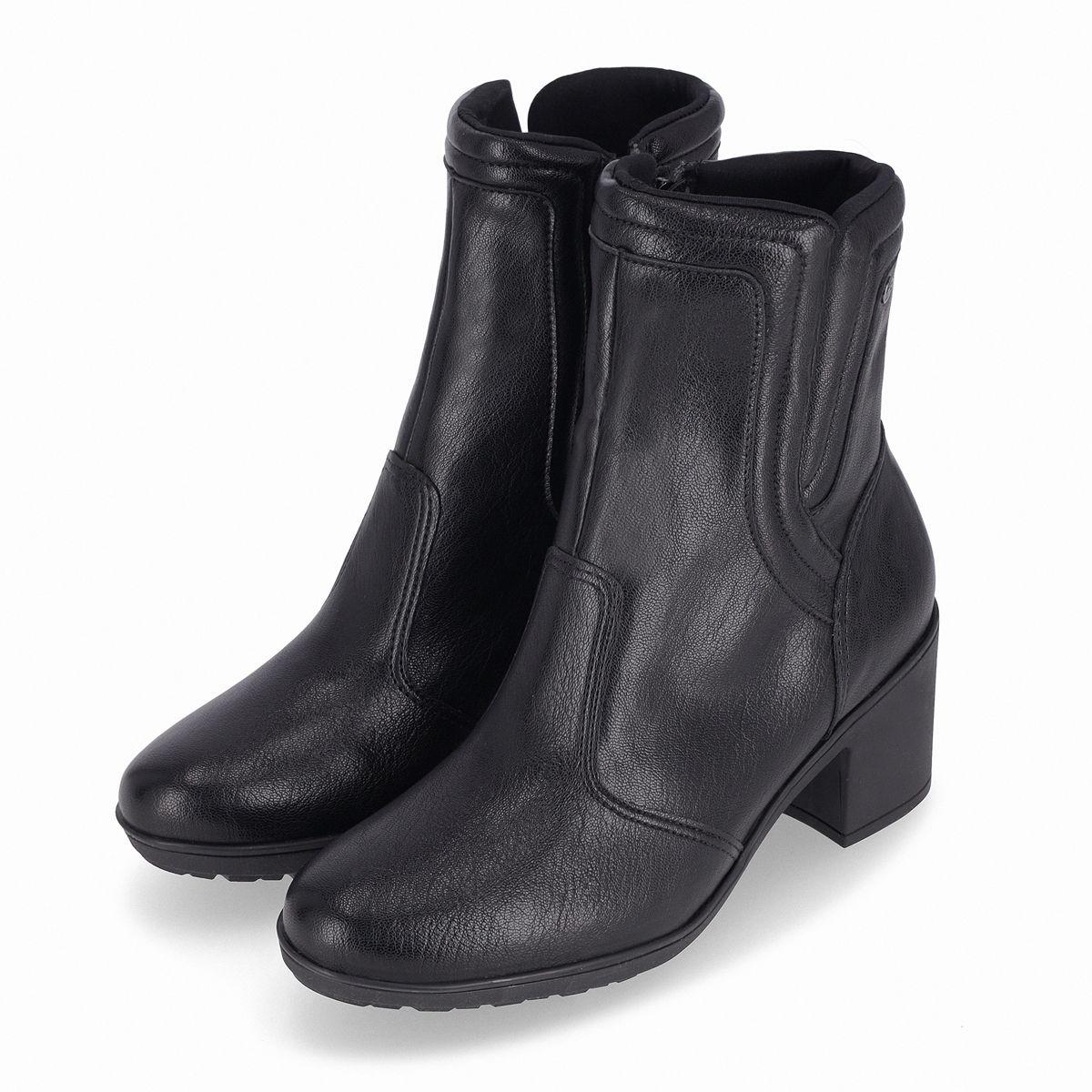 Botin Mujer Negro Daiane 77 Piccadilly-2