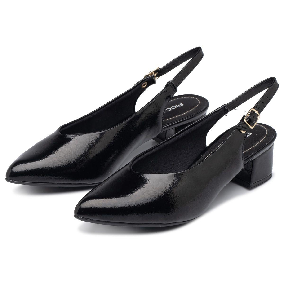Zapato Mujer Negro Taci Charol Piccadilly-1