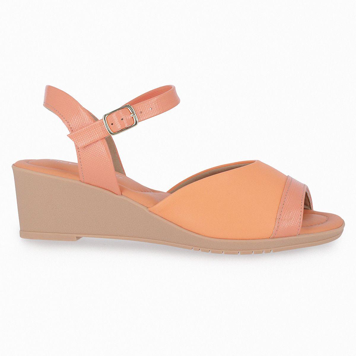 Sandalia Mujer Salmón Carla Piccadilly-0