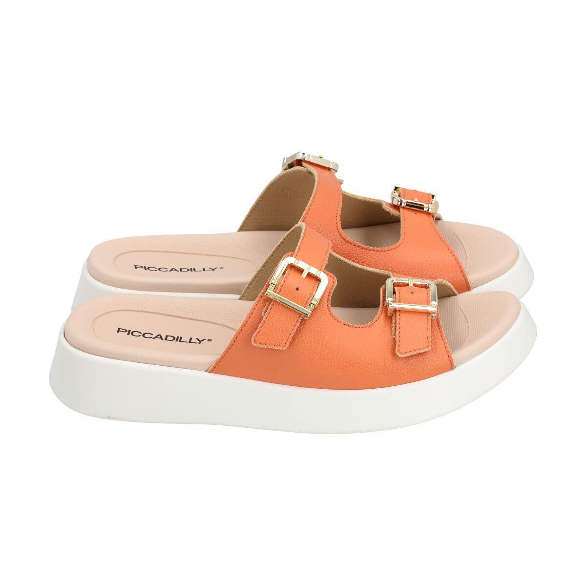 Sandalia Mujer 6043 Victoria Naranja Piccadilly-2