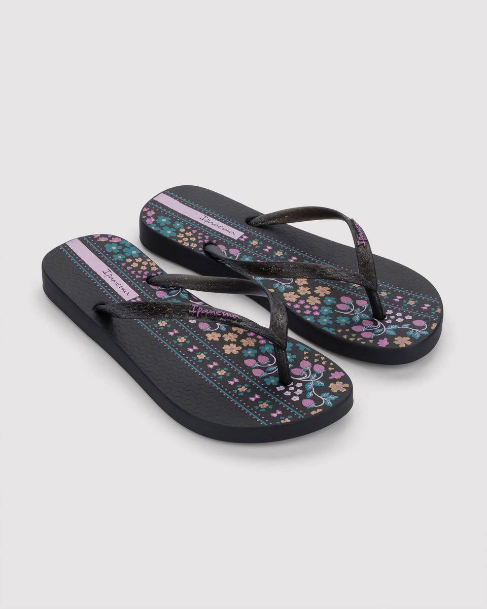 Sandalia Mujer Negro Oasis 77 Ipanema-1