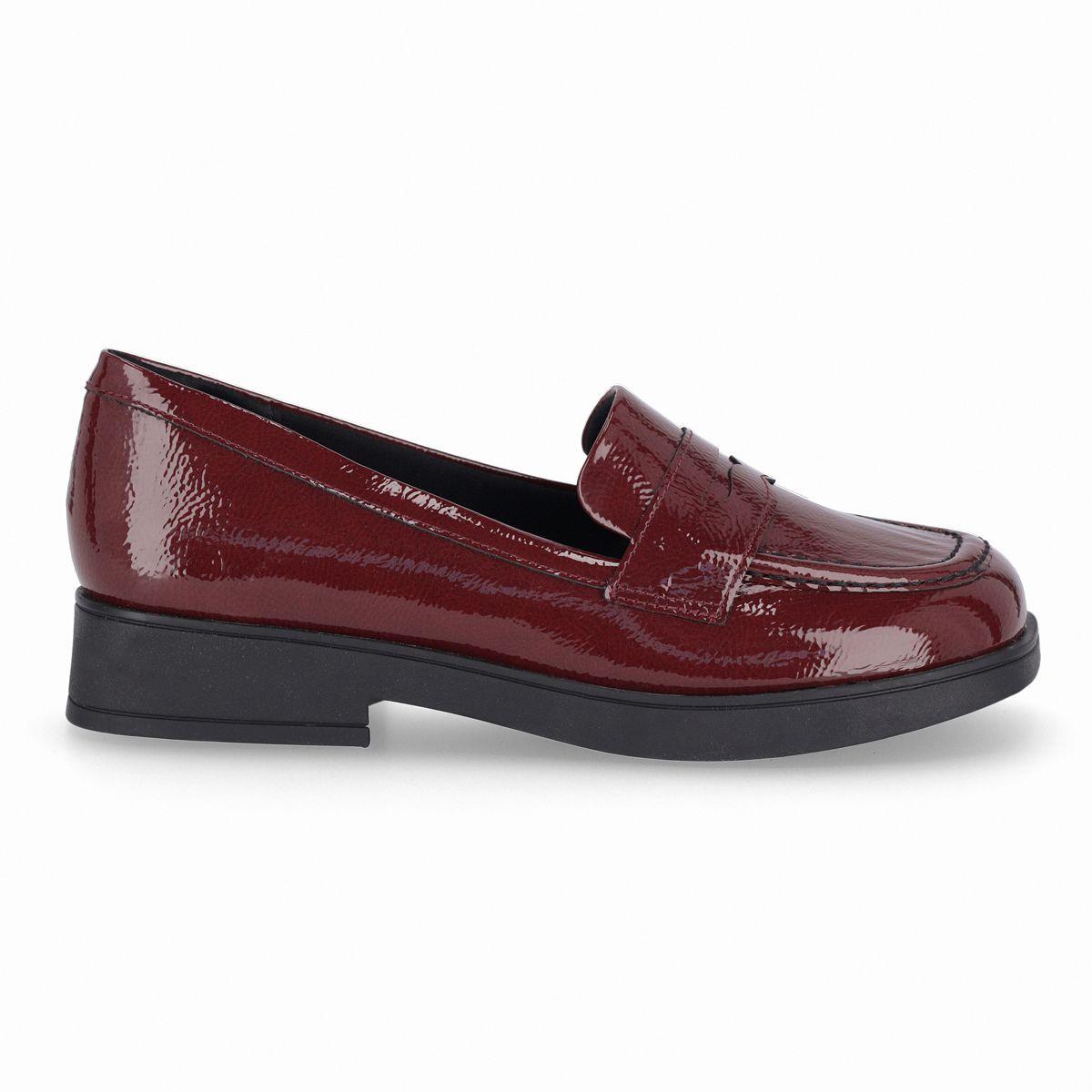 Mocasin Mujer Burdeo Francisca Piccadilly-0
