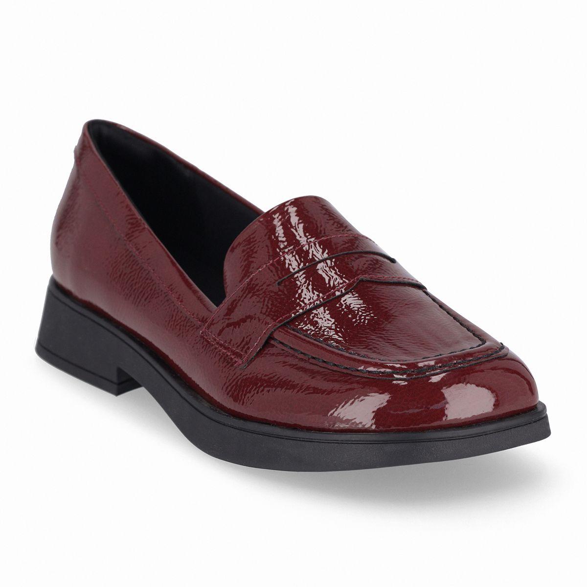 Mocasin Mujer Burdeo Francisca Piccadilly-3