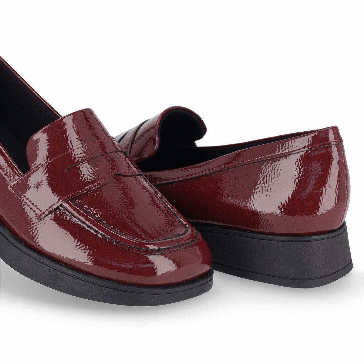 Mocasin Mujer Burdeo Francisca Piccadilly-4