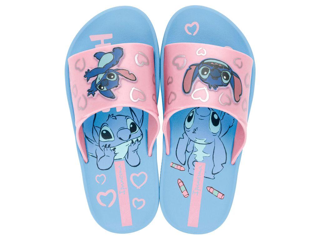 Sandalia Infantil Azul/Rosa Disney Fun Ipanema-0