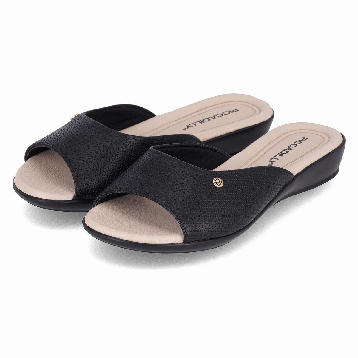 Sandalia Mujer Negro/Beige Camila 905 Piccadilly-2