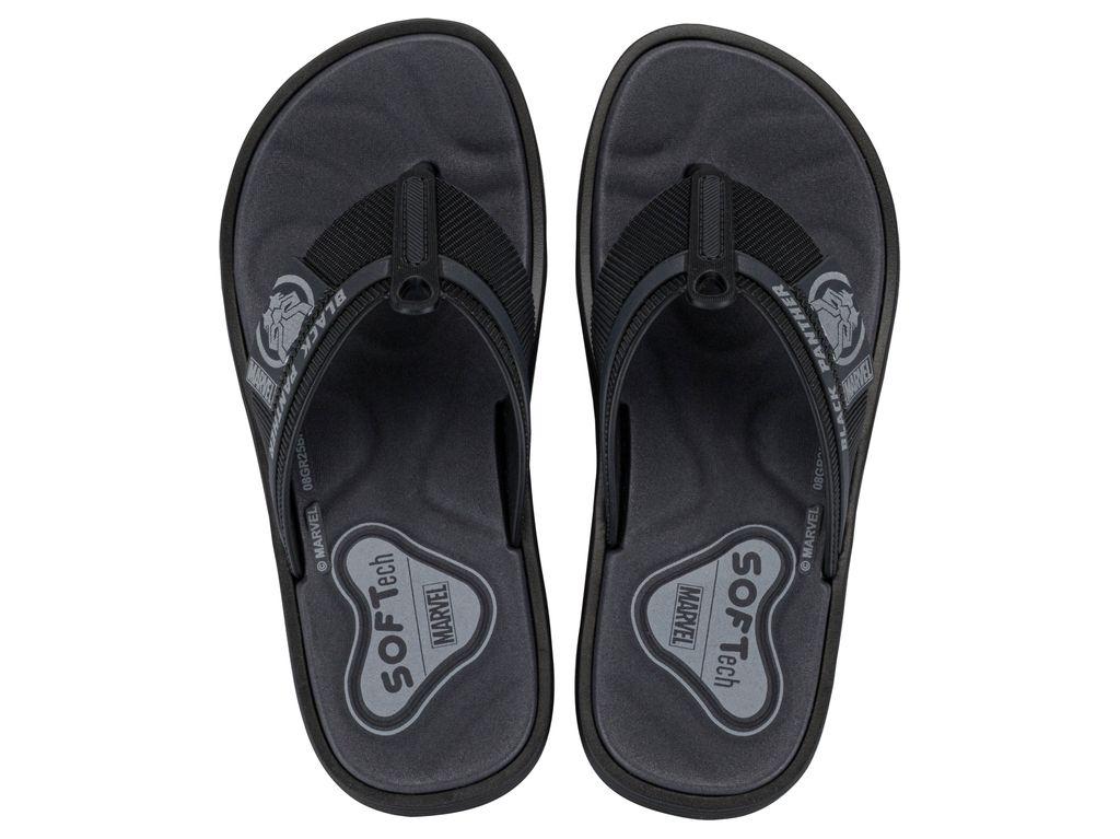Sandalia Infantil Negro/Gris Marvel Ipanema-0