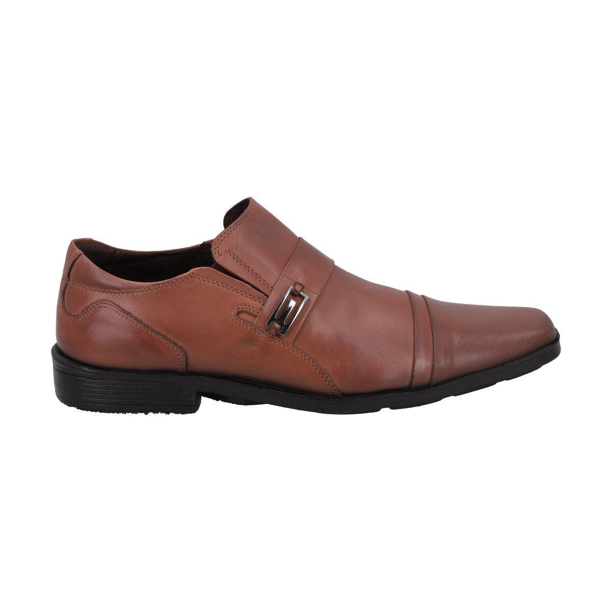 Zapato Formal Hombre Cuero Marron Perlatto-0