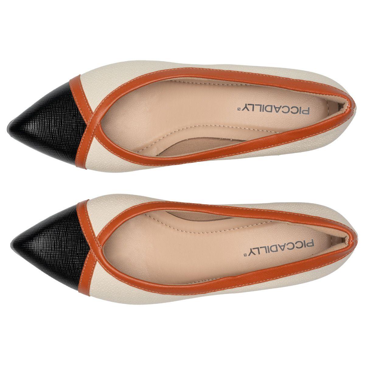 Zapato Mujer Negro/Caramelo Taci Piccadilly-2