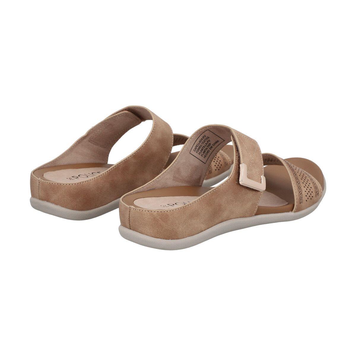 Sandalia Mujer Camel Sofi  Police-1