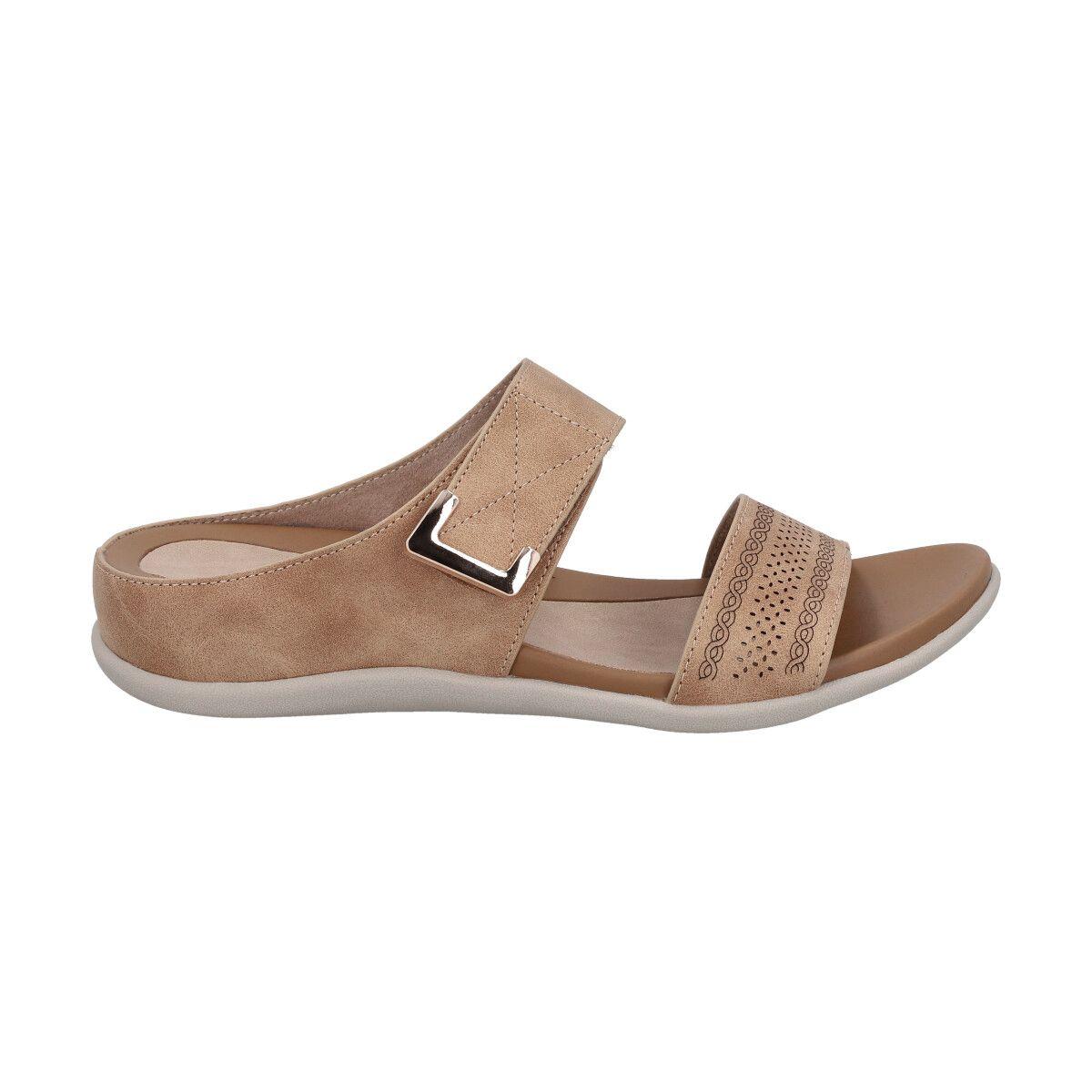 Sandalia Mujer Camel Sofi  Police-0