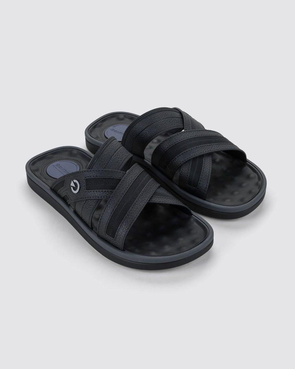 Sandalia Hombre Negro Alabama Slide 16 Cartago-1