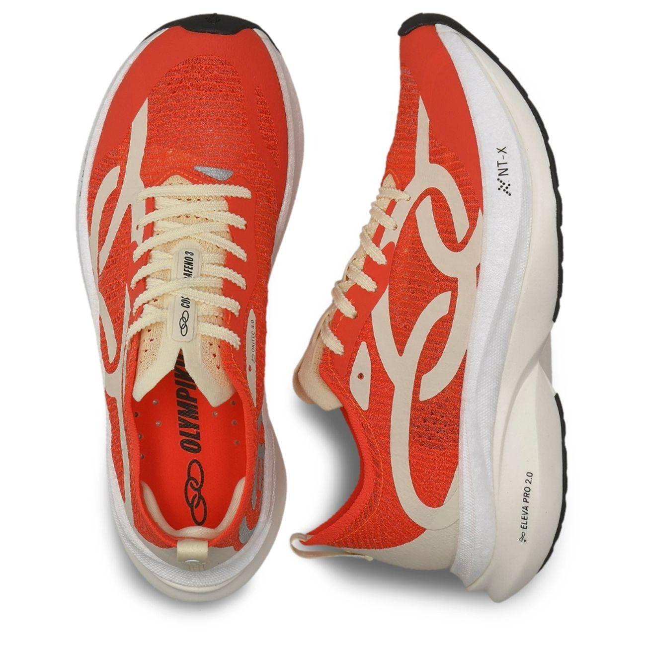 Zapatilla Running Mujer Corre Grafeno 3 Rojo-2