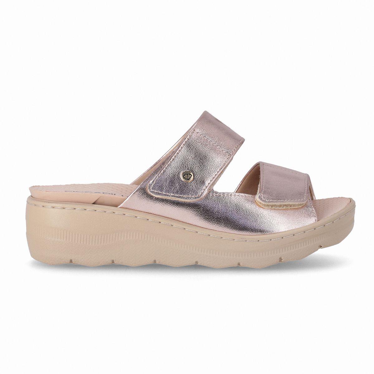 Sandalia Mujer Rosa/Metal SPA Anabela 31 Piccadilly-0