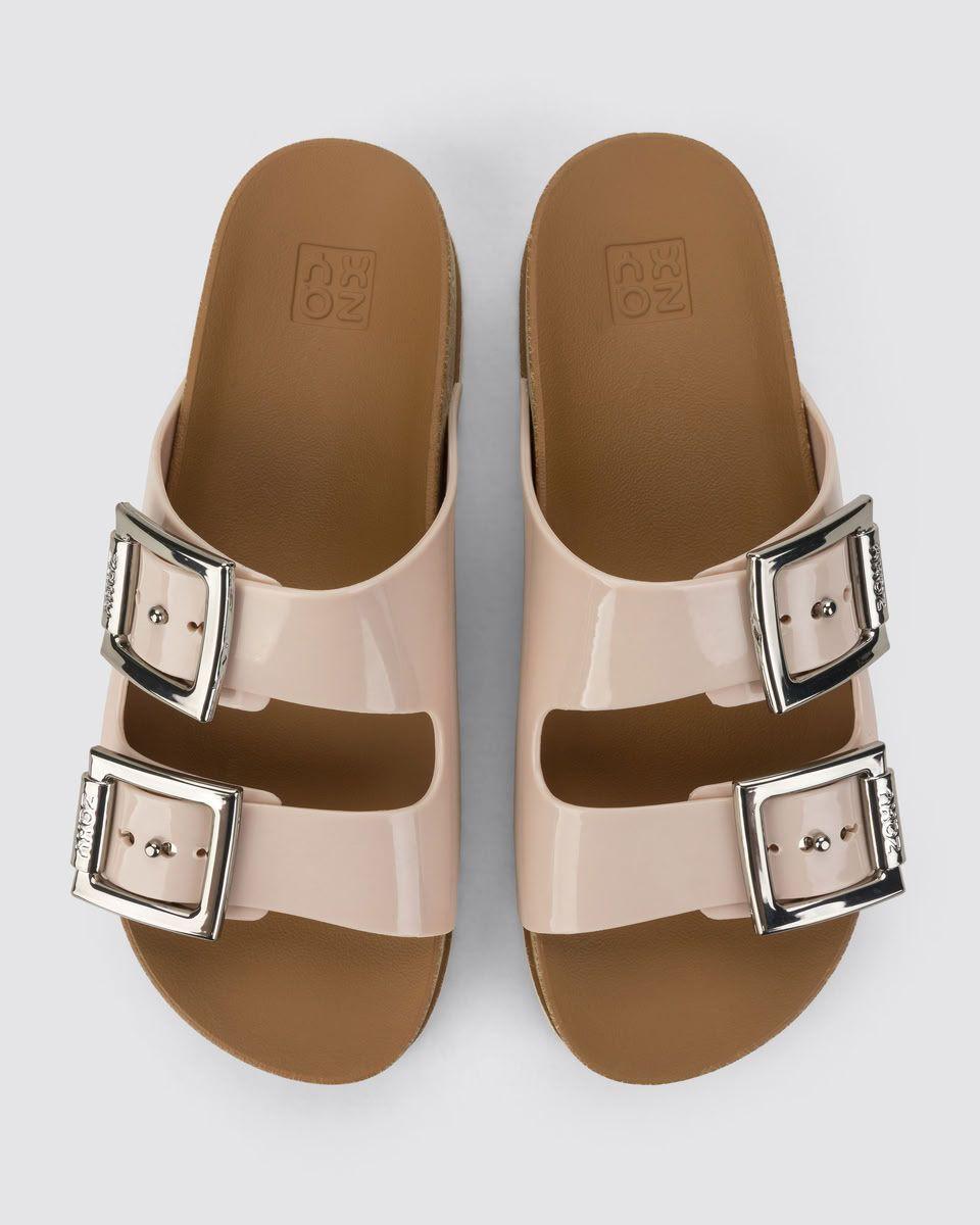 Sandalia Mujer Beige Partner Zaxy-1